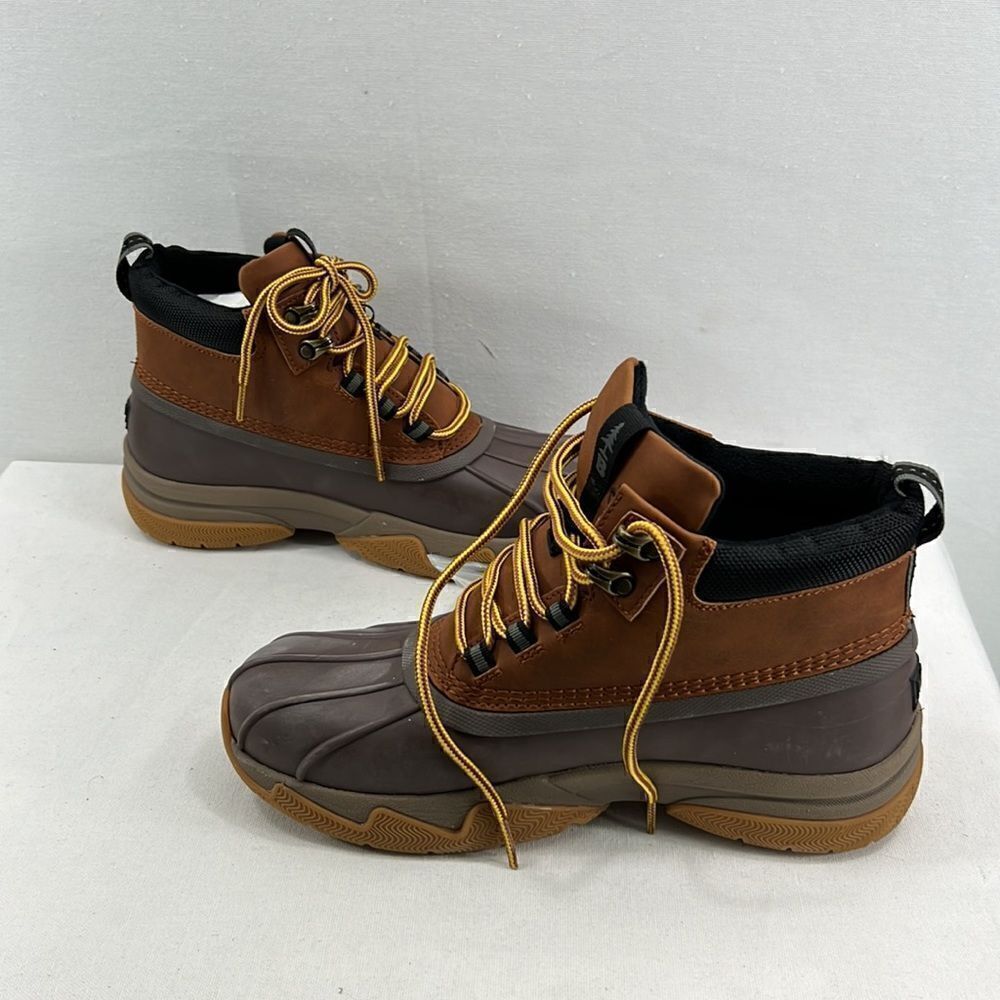 Bass Outdoor Field Duck Mid Boots -Tan/Chocolate -Size 8- NIB - Picture 4 of 7